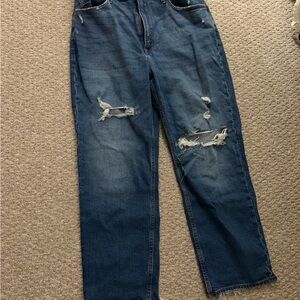 Abercrombie ankle straight Blue Jeans